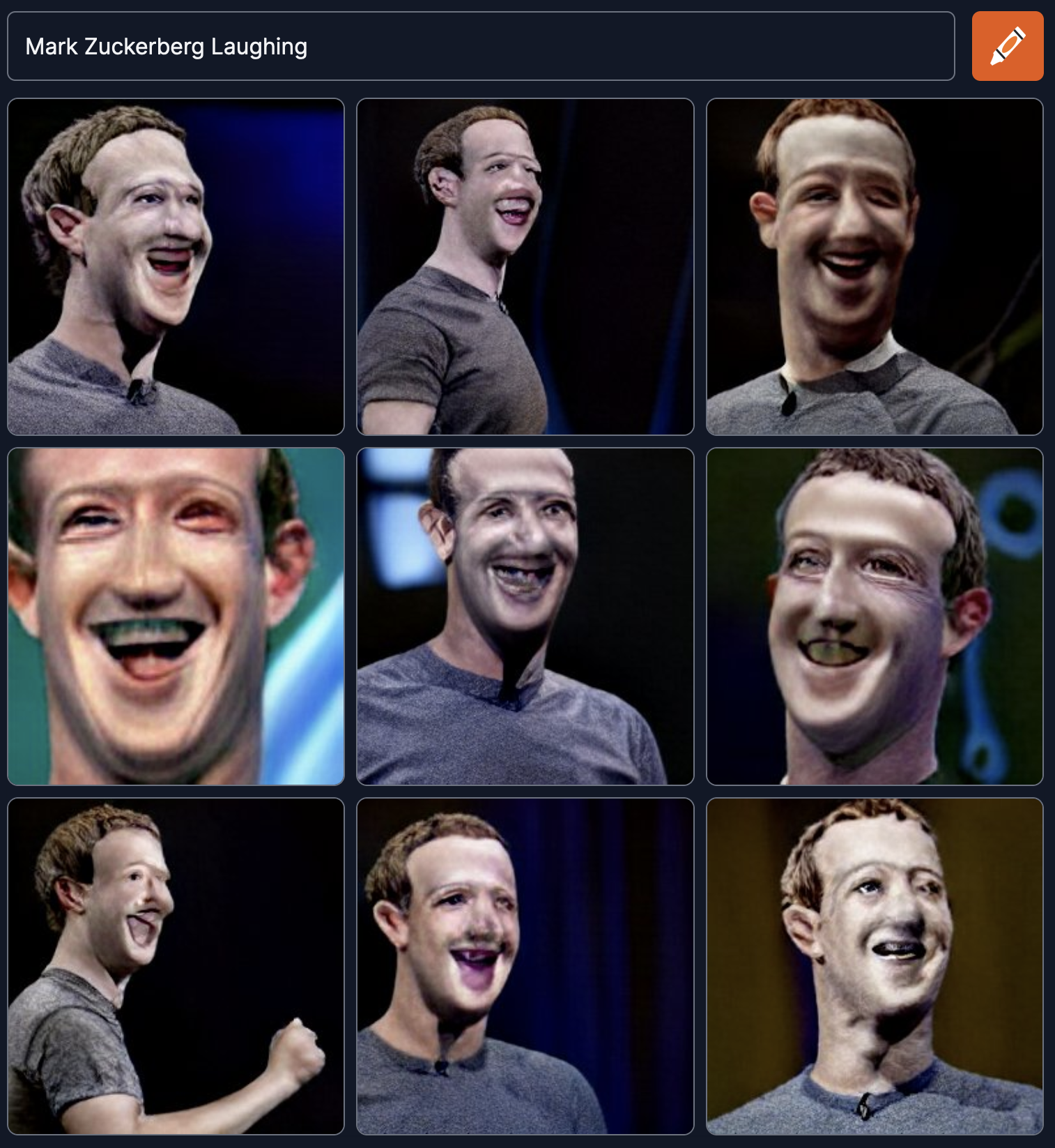 Mark Zuckerberg Laughing